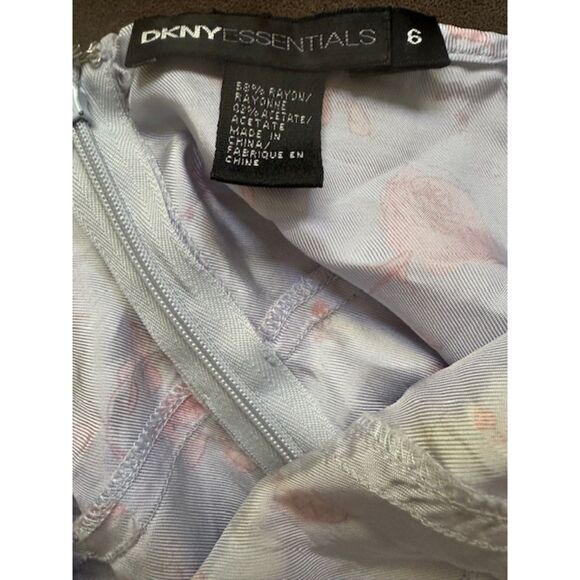 Vintage DKNY Floral Slip Dress Size 6 - Picture 9 of 9